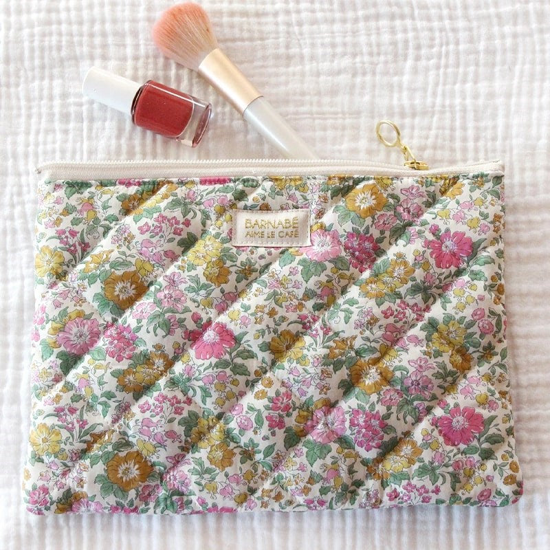 Liberty Quilted Toiletry Bag - Rosalie