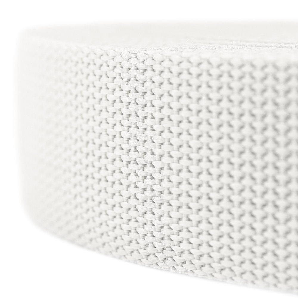 Country Brook Design® 2 Inch White Polypro Webbing, 25 Yards