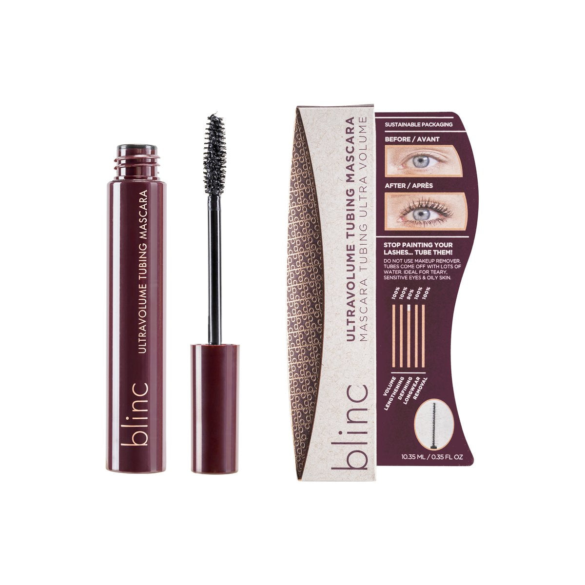 Blinc Cosmetics - UltraVolume Tubing Mascara