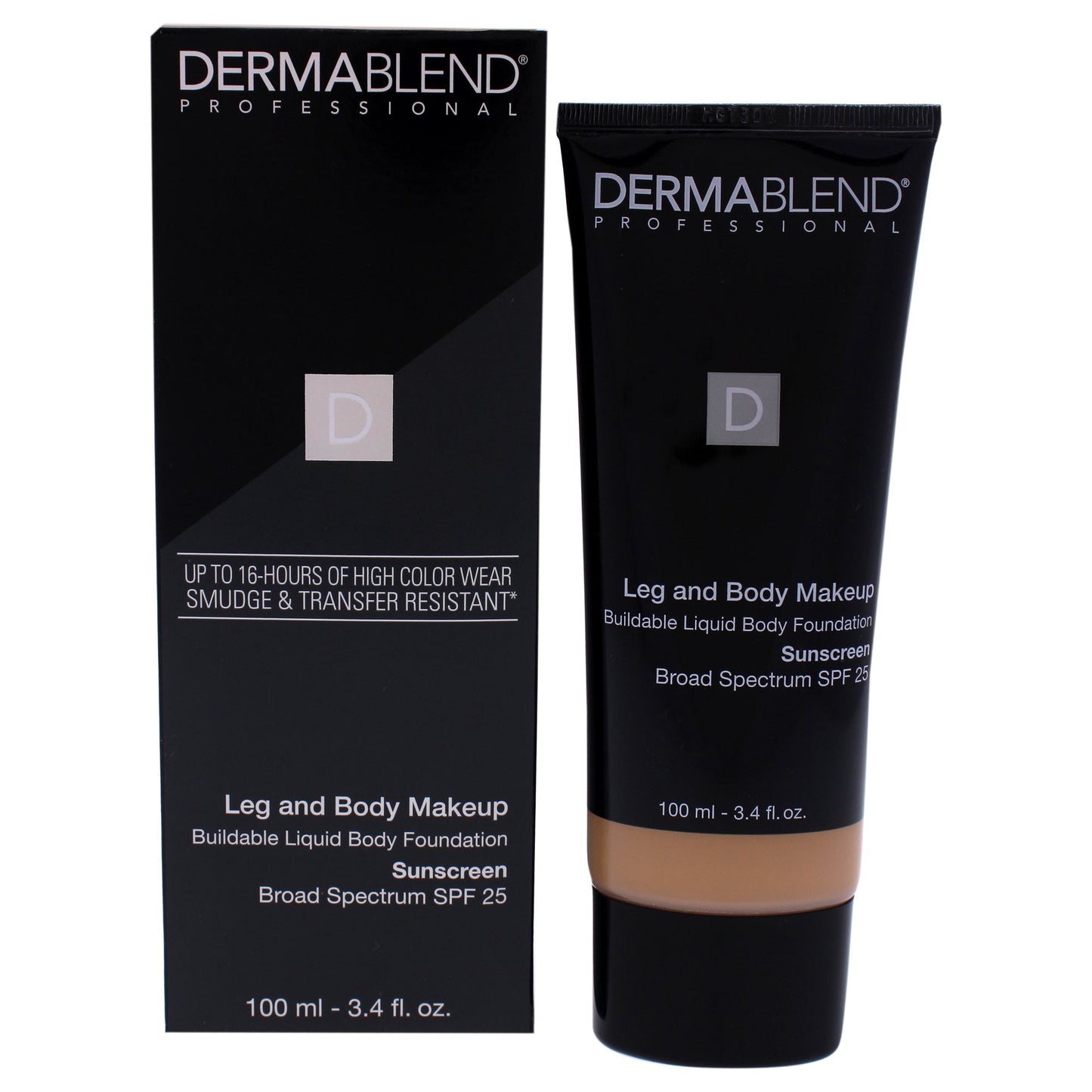 Leg and Body Makeup - 25W Light Sand by Dermablend for Women - 3.4 oz Makeup